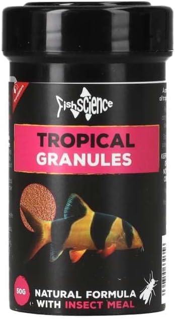 FishScience Tropical Granules Fish Food