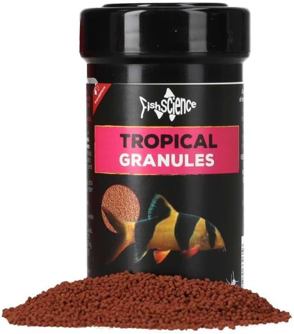 FishScience Tropical Granules Fish Food