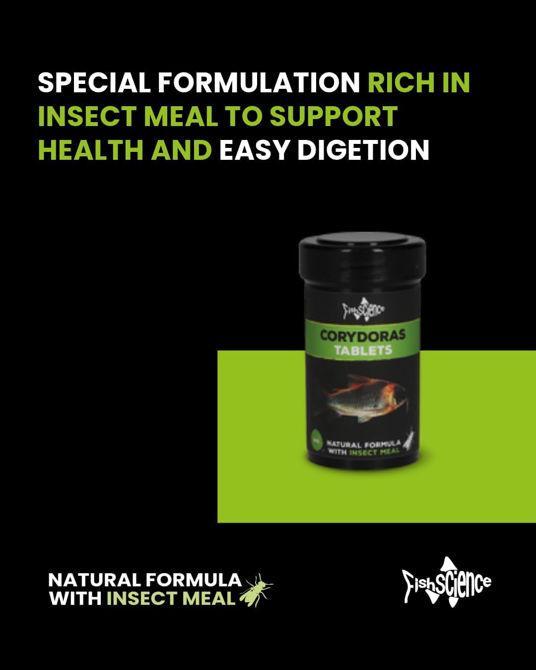 FishScience Corydoras Tablets Fish Food