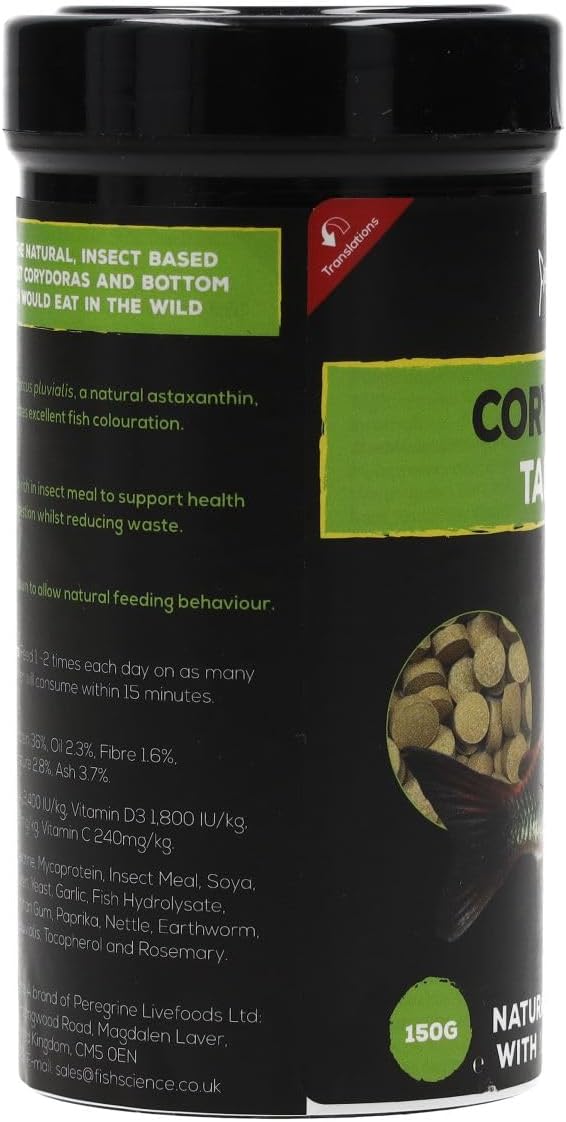 FishScience Corydoras Tablets Fish Food