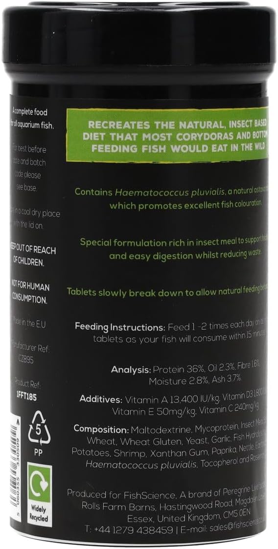 FishScience Corydoras Tablets Fish Food