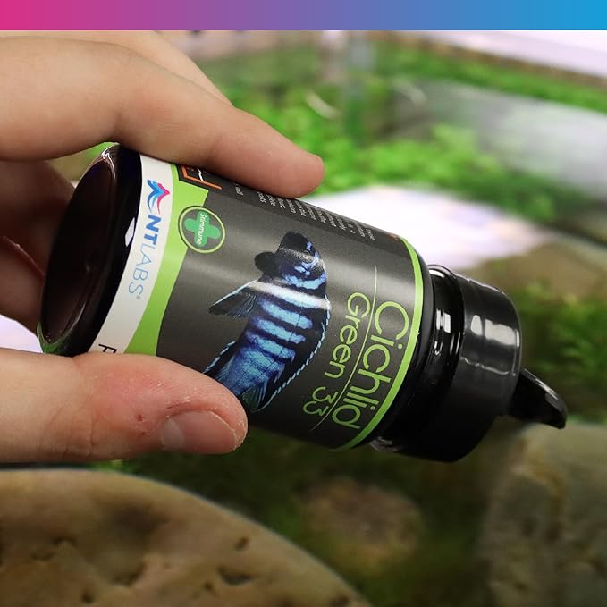 NT Labs Pro-f Cichlid Green 33 Granule Fish Food 40G