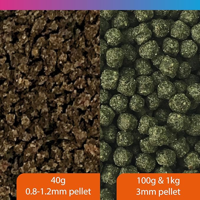 NT Labs Pro-f Cichlid Green 33 Granule Fish Food 40G