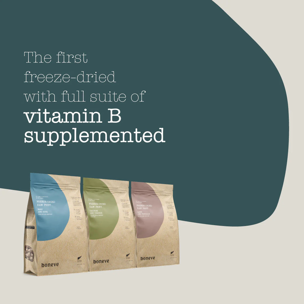 Boneve Freeze-Dried Raw Beef & Hoki Dry Dog Food