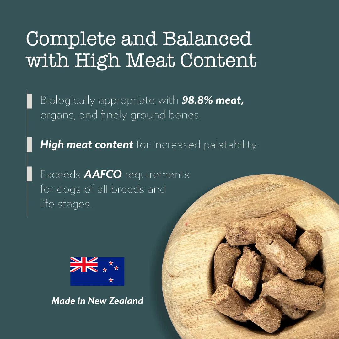 Boneve Freeze-Dried Raw Beef & Hoki Dry Dog Food