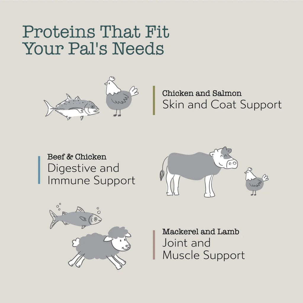 Boneve Freeze-Dried Raw Prey Mackerel & Lamb Dry Cat Food