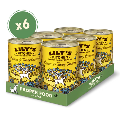Lily's Kitchen Chicken & Turkey Casserole Wet Dog Food