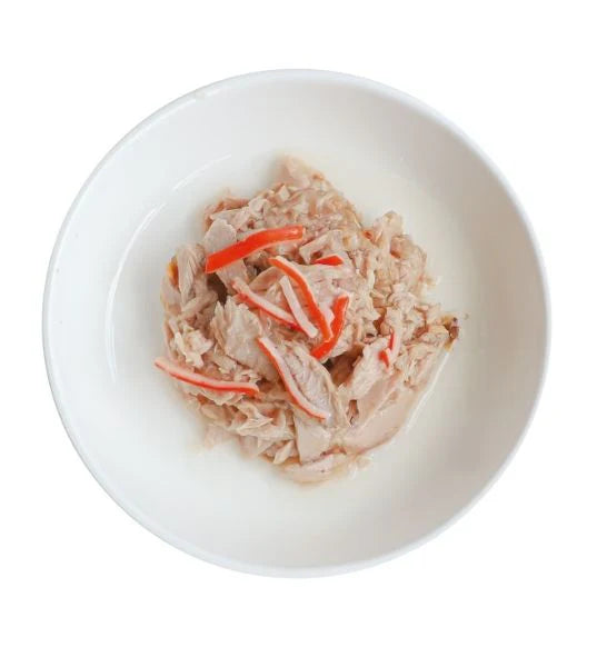 Kit Cat Grain Free Tuna & Crab Topper Wet Cat Food 80G