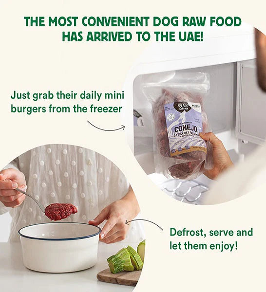 Wild Balance Complete BARF Menu Salmon Raw Food for Dogs 1KG