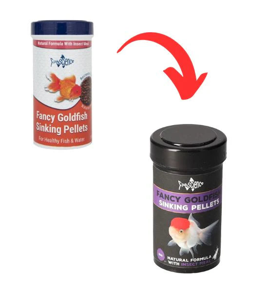FishScience Fancy Goldfish Sinking Pellets Fish Food