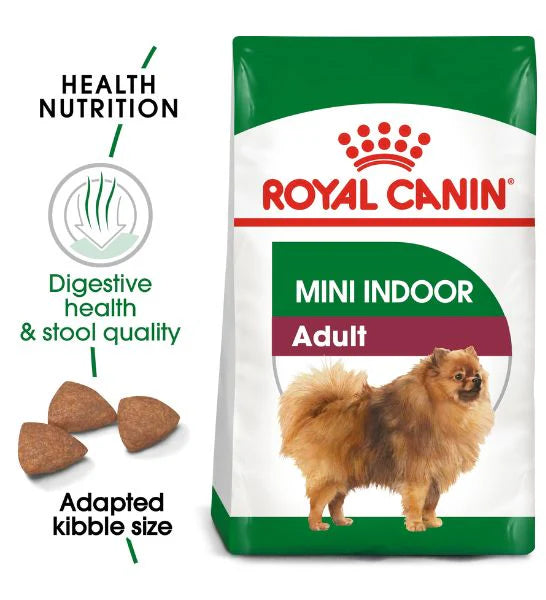 Royal Canin Mini Indoor Life Adult Dry Dog Food 1.5KG
